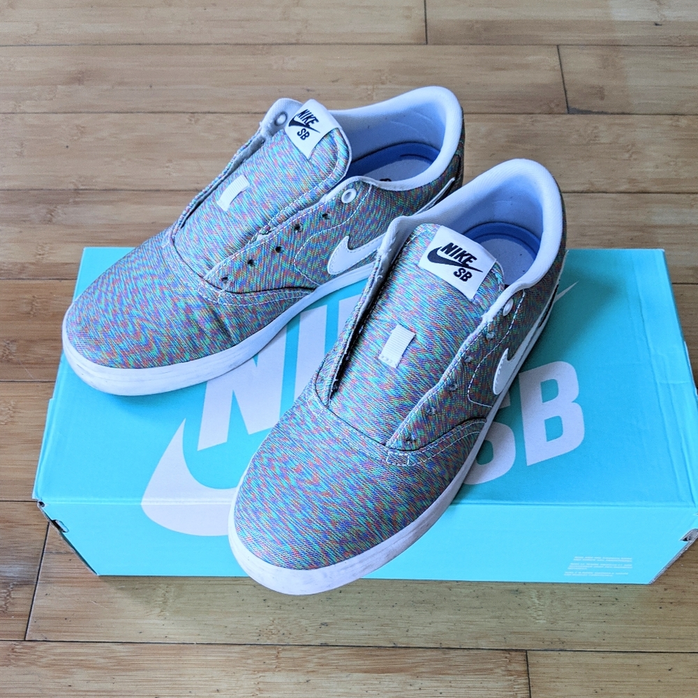 Nike SB Check Solar Canvas Multicolor Sneakers